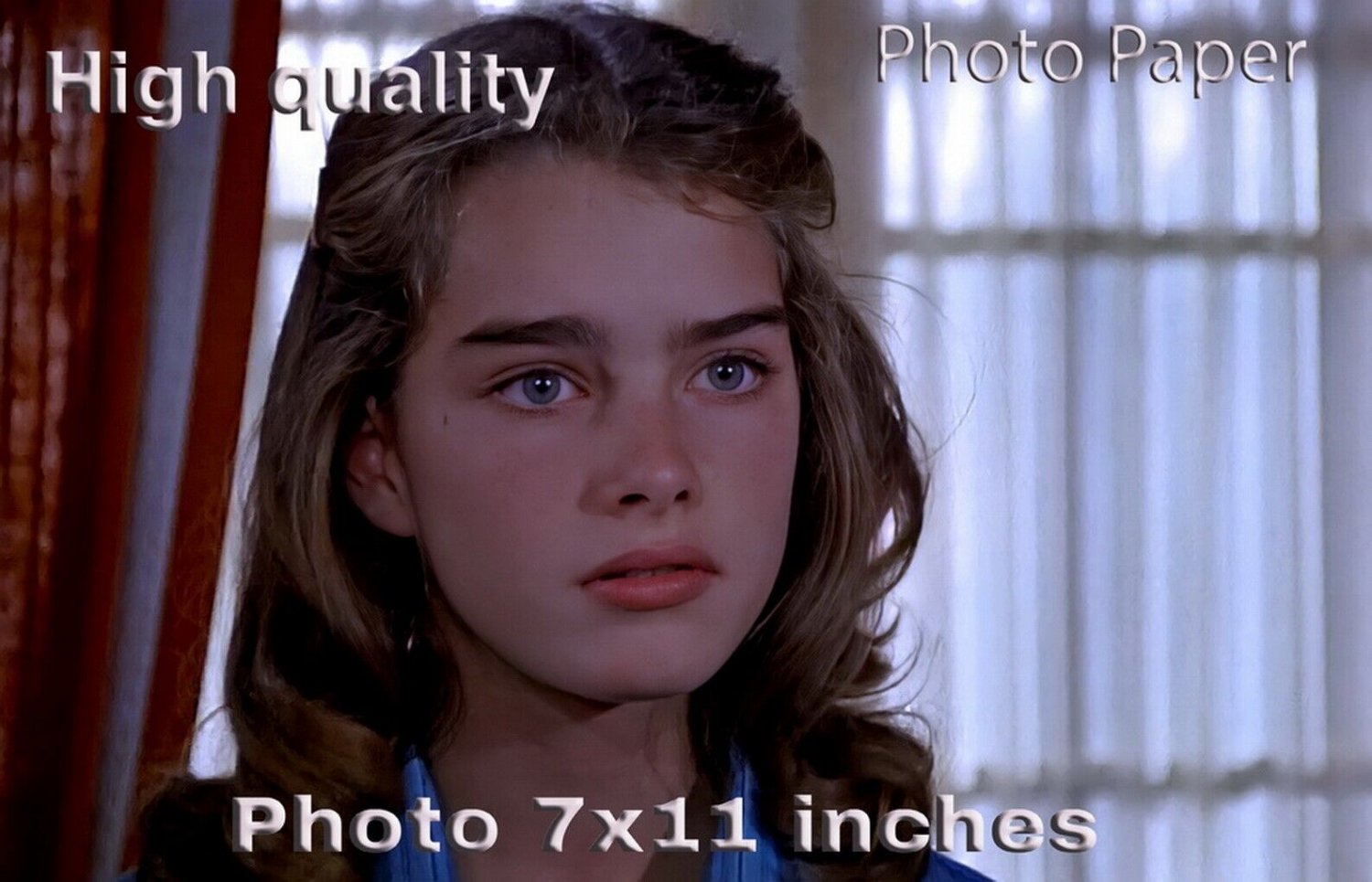 Brooke Shields Just You And Me Kid Photo Hq 11x7 Inches 11