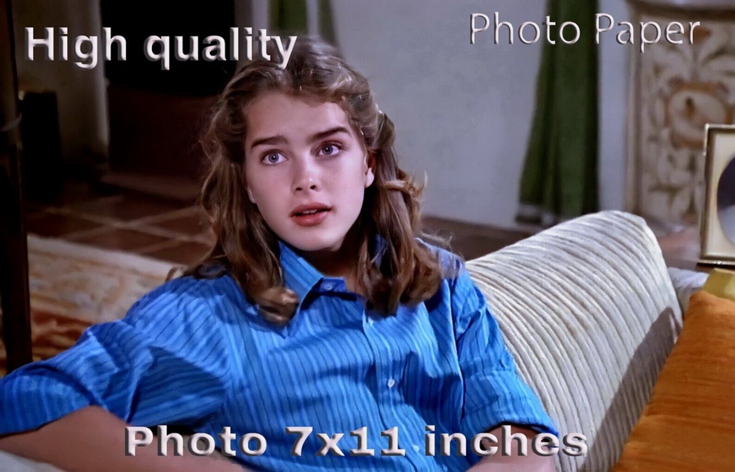 Brooke Shields Just You And Me Kid Photo Hq 11x7 Inches 12