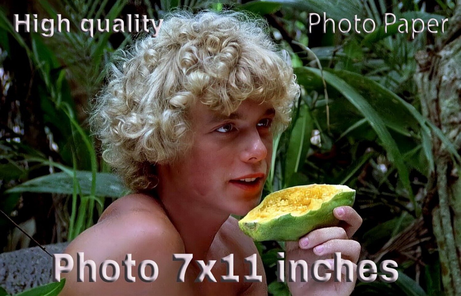 Christopher Atkins The Blue Lagoon PHOTO HQ 11x7 inches #21