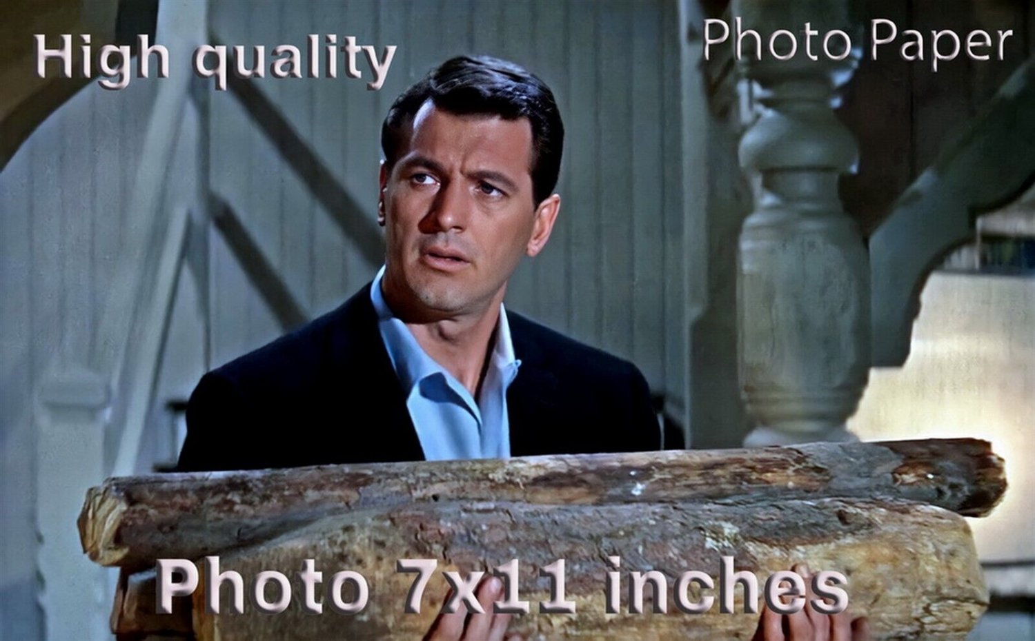 Rock Hudson Pillow Talk PHOTO HQ 11x7 inches 03