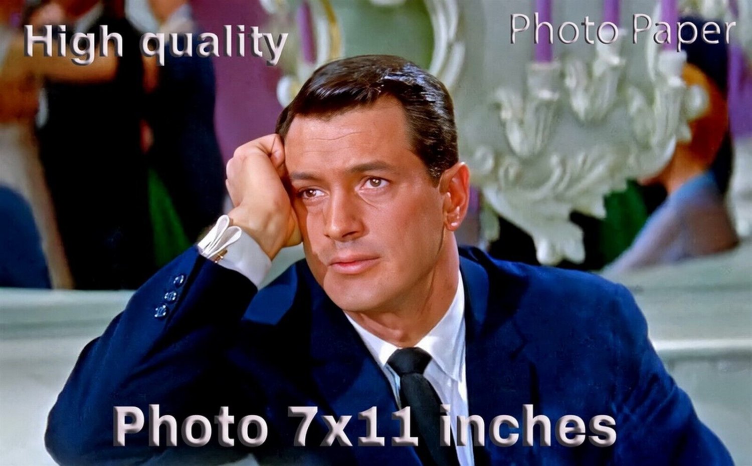 Rock Hudson Pillow Talk PHOTO HQ 11x7 inches 11