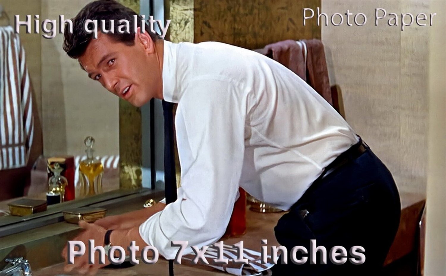 Rock Hudson Pillow Talk PHOTO HQ 11x7 inches 15