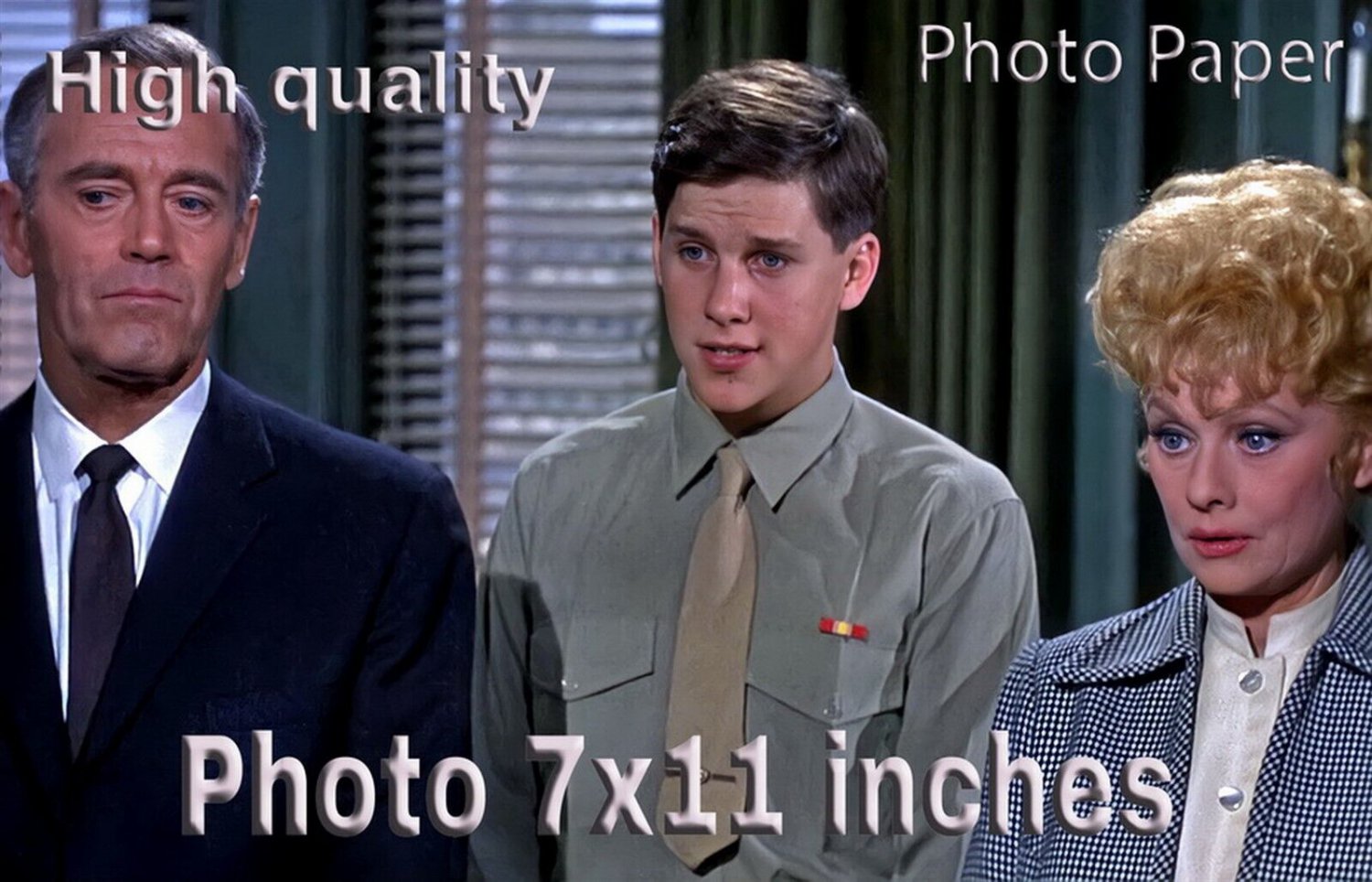Lucille Ball Henry Fonda Tim Matheson Yours, Mine and Ours PHOTO HQ