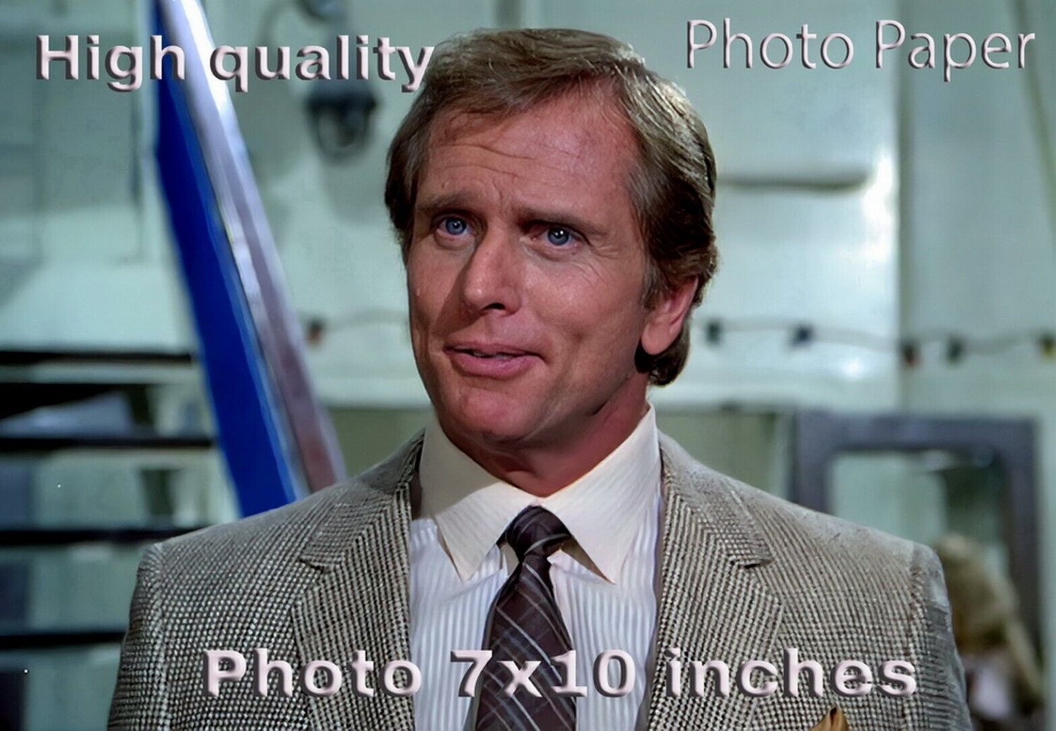 Ron Ely LOVE BOAT PHOTO HQ 10x7 inches 20