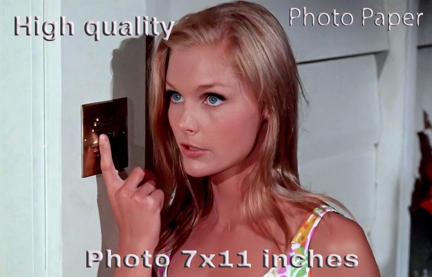 Carol Lynley The Helicopter Spies PHOTO HQ 11x7 inches #08