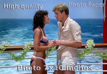 Brian Kerwin Erin Moran LOVE BOAT PHOTO HQ 10x7 inches 09