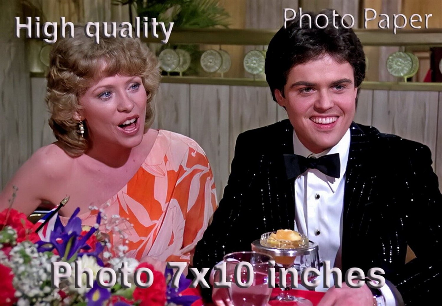 Donny Osmond Lauren Tewes Love Boat Photo Hq 10x7 Inches 01 2848