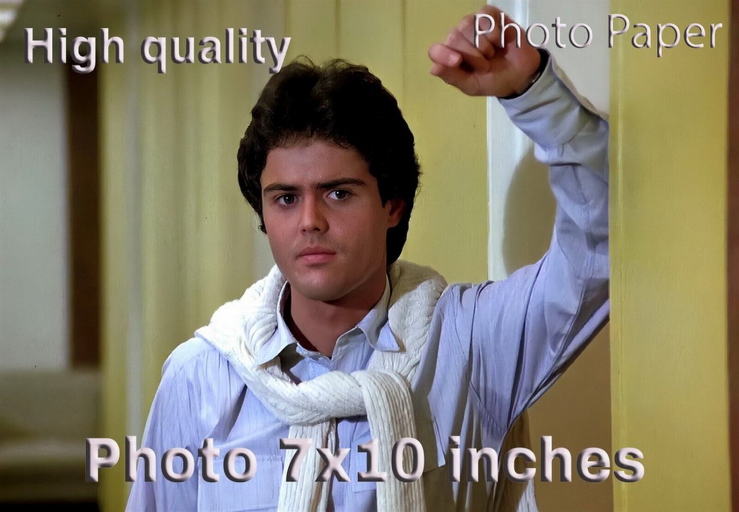 Donny Osmond LOVE BOAT PHOTO HQ 10x7 inches #02