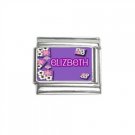 New 9mm photo Italian Charm Any Name Soccerball/flowers