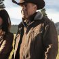 John Dutton Kevin Costner Yellowstone Brown Corduroy Jacket