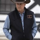 John Dutton Yellowstone Black Vest