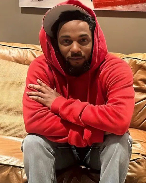 Kendrick Lamar Red Hoodie