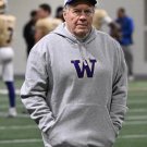 Bill Belichick Washington Huskies Grey Hoodie