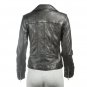 Womens Black Biker Jacket