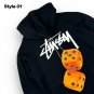 Slim Fit Dice Hoodie