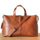 Women’s Brown Leather Weekender Bag