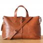 Women&acirc;��s Brown Leather Weekender Bag