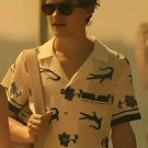 The White Lotus S03 Sam Nivola Crocodile & Floral Print Shirt