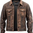 American Vintage Fashion Trucker Jacket Men