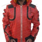 Akira Kaneda Cyberpunk 2077 Red Leather Jacket