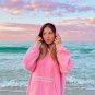 Where the Flowers Meet the Ocean (Bubblegum Pink)