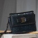 Handmade Snakeskin Leather Shoulder Bag – Exotic Python Crossbody Purse