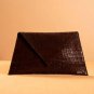 Handmade Envelope Clutch Bag &acirc;�� Genuine Leather Purse for Events