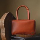Elegant Structured Leather Handbag – Designer Purse for Women