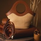 Handmade Woven Rattan Tote – Stylish & Versatile Straw Handbag