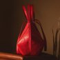 Handmade Red Leather Tote Bag | Genuine Leather Shoulder Bag