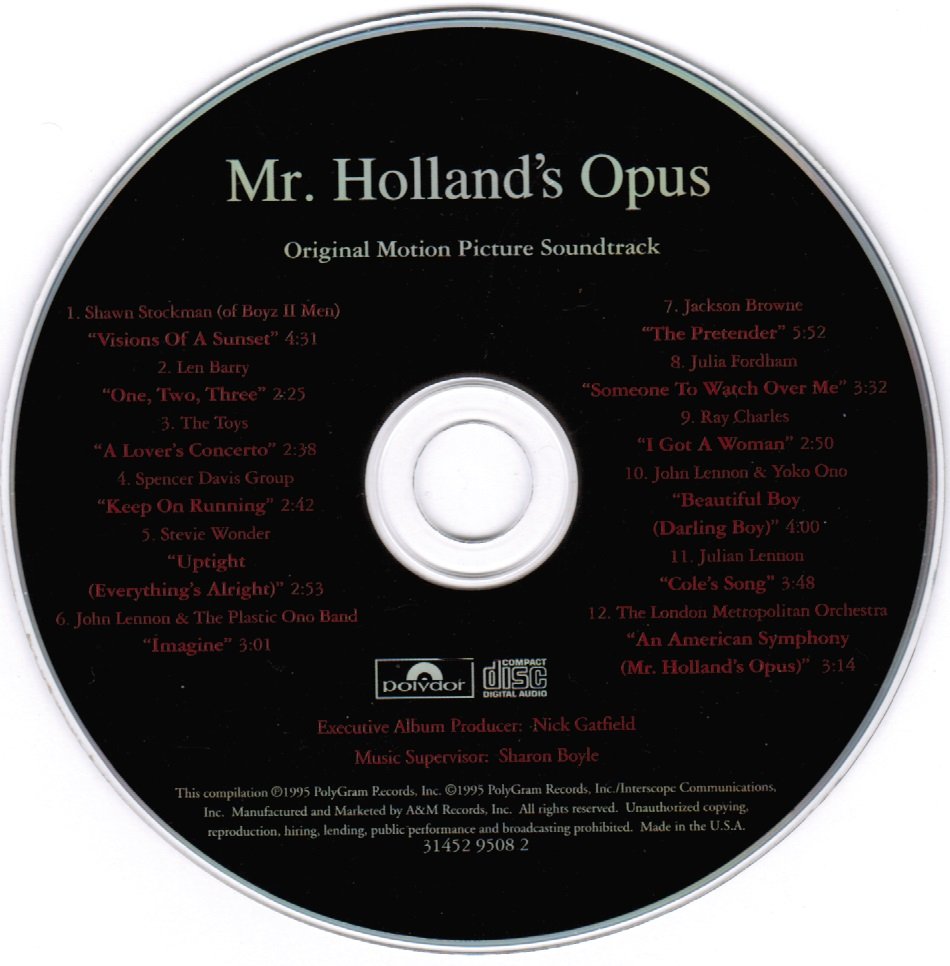 Mr. Holland's Opus: Original Motion Picture Soundtrack CD