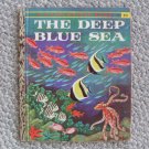 LGB The Deep Blue Sea 'A' Little Golden Book 1958 clean