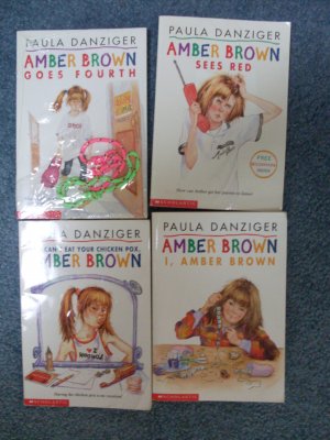 Amber Brown 4 PB Chapter Book Lot RL 3 & bonus bracelets