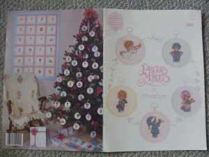 Cross Stitch Booklet Precious Moments in Miniature
