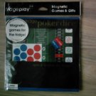 NEW Magnetic Poker Dice Refrigerator game