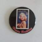 Marilyn Monroe US Postage Stamp Pinback Button 1995 Happy Birthday