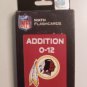 NEW NFL Redskins Flash Cards Addition Facts 0-12