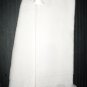 NEW White Fingertip Towel Initial 'P' in Pewter NWT