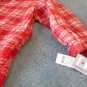 NEW Lord & Taylor Winter Belted Ladies Coat Jacket Small Red Plaid Fleece NWT