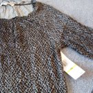 New Jones New York Animal Print Top long sleeve Size PM
