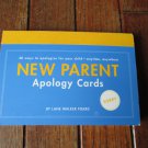 NEW Apology Cards for New Parents Set of 30