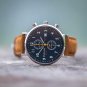Enclave Pilot 41 Stainless-Steel Watches for Men with Analog Date