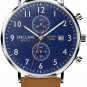 Enclave Pilot 41 Stainless-Steel Watches for Men with Analog Date