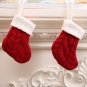 Christmas Tableware Xmas Fork Bags Dinner Cutlery Holder Pocket