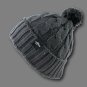 Women Plush Insulated Cuff Knit Pom Pom Beanie Hat