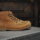 Crazy Horse Tan Leather Men Shoes