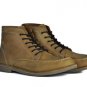 Crazy Horse Tan Leather Men Shoes
