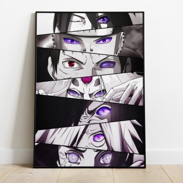 Naruto Eyes Art Painting