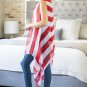 Usa Accent Kimono Vest