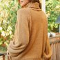Chunky Cable Knit Turtleneck Sweater